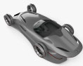 Mercedes-Benz Silver Arrow 2020 3D模型 顶视图