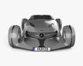 Mercedes-Benz Silver Arrow 2020 3D-Modell Vorderansicht
