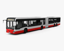 3D model of Mercedes-Benz CapaCity L 5-door bus 2014