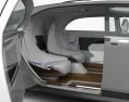 Mercedes-Benz F 015 com interior 2015 Modelo 3d