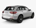 Mercedes-Benz GLC-class (X205) AMG Line with HQ interior 2018 3d model back view