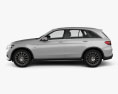 Mercedes-Benz GLC-class (X205) AMG Line with HQ interior 2018 3d model side view
