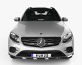 Mercedes-Benz GLC级 (X205) AMG Line 带内饰 2018 3D模型 正面图