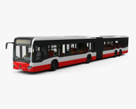 Mercedes-Benz CapaCity L п'ятидверний Автобус з детальним інтер'єром 2014 3D модель