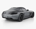 Mercedes-Benz SLS-клас з детальним інтер'єром 2017 3D модель