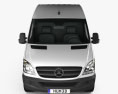 Mercedes-Benz Sprinter Panel Van SWB HR 2010 3D модель front view