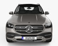 Mercedes-Benz Clase GLE 2022 Modelo 3D vista frontal