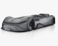 Mercedes-Benz Vision EQ Silver Arrow 2019 3D-Modell wire render