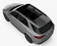 Mercedes-Benz GLE-Клас AMG Line 2022 3D модель top view