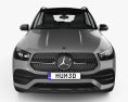 Mercedes-Benz Clase GLE AMG Line 2022 Modelo 3D vista frontal