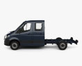 Mercedes-Benz Sprinter (W907) Crew Cab Chassis L2 2022 3Dモデル side view