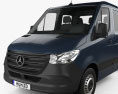 Mercedes-Benz Sprinter (W907) Crew Cab Chassis L2 2022 3Dモデル