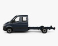 Mercedes-Benz Sprinter (W907) Crew Cab Chassis L3 2022 3D 모델  side view