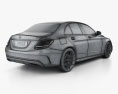 Mercedes-Benz Clase C AMG-line Sedán 2021 Modelo 3D