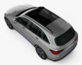 Mercedes-Benz GLC-Klasse F-Cell 2022 3D-Modell Draufsicht