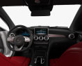 Mercedes-Benz C-Klasse AMG-line sedan mit Innenraum 2021 3D-Modell dashboard