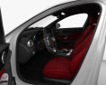 Mercedes-Benz C-Klasse AMG-line sedan mit Innenraum 2021 3D-Modell seats