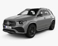 Mercedes-Benz GLE-class AMG-Line with HQ interior 2022 3d model