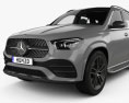 Mercedes-Benz GLE-class AMG-Line with HQ interior 2022 3d model