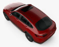 Mercedes-Benz GLC 클래스 AMG-Line 쿠페 2022 3D 모델  top view