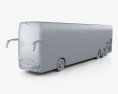 Mercedes-Benz MCV 800 Autobus a due piani 2019 Modello 3D clay render