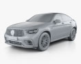 Mercedes-Benz GLC-клас (C253) AMG купе 2022 3D модель clay render