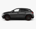 Mercedes-Benz GLA-class AMG-Line Edition 1 2023 3d model side view