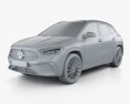 Mercedes-Benz Classe GLA AMG-Line Edition 1 2023 Modèle 3d clay render