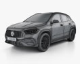 Mercedes-Benz GLA 클래스 AMG 2023 3D 모델  wire render
