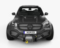 Mercedes-Benz Classe X Carlex EXY Monster X 6X6 2023 Modelo 3d vista de frente