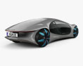 Mercedes-Benz Vision AVTR 2021 3Dモデル 後ろ姿