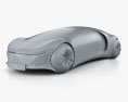 Mercedes-Benz Vision AVTR 2021 3Dモデル clay render