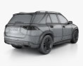 Mercedes-Benz GLE-Клас з детальним інтер'єром 2022 3D модель