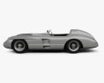 Mercedes-Benz 300 SLR with HQ interior and engine 1955 3d model side view