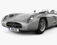 Mercedes-Benz 300 SLR with HQ interior and engine 1955 3d model