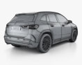Mercedes-Benz GLA-Клас AMG з детальним інтер'єром 2023 3D модель