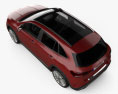 Mercedes-Benz GLA 클래스 AMG 인테리어 가 있는 2023 3D 모델  top view