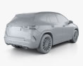 Mercedes-Benz GLA-Клас AMG з детальним інтер'єром 2023 3D модель