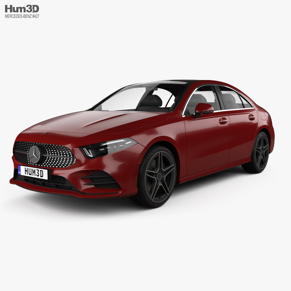 Mercedes-Benz A-class L Sport CN-spec sedan 2021 3D model
