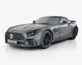 Mercedes-Benz AMG GT R 雙座敞篷車 2019 3D模型 wire render