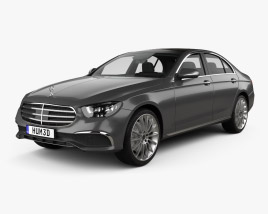 Mercedes-Benz E-class Exclusive line sedan 2022 3D model