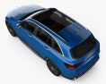 Mercedes-Benz GLC-Klasse L 2022 3D-Modell Draufsicht