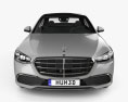 Mercedes-Benz S-Klasse (V223) LWB  2024 3D-Modell Vorderansicht