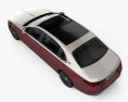 Mercedes-Benz S级 Maybach 2024 3D模型 顶视图