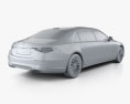 Mercedes-Benz S级 Maybach 2024 3D模型