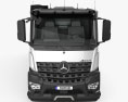 Mercedes-Benz Arocs 덤프 트럭 5-axle 2016 3D 모델  front view