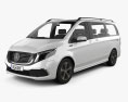 Mercedes-Benz EQV 2024 3D模型
