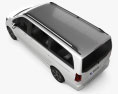 Mercedes-Benz EQV 2024 3D模型 顶视图