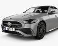 Mercedes-Benz C 클래스 AMG-line 세단 2024 3D 모델 