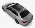 Mercedes-Benz C 클래스 AMG-line 세단 2024 3D 모델  top view